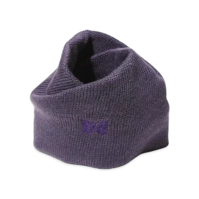 NEEDLES Neck Warmer - Merino Wool "Purple"