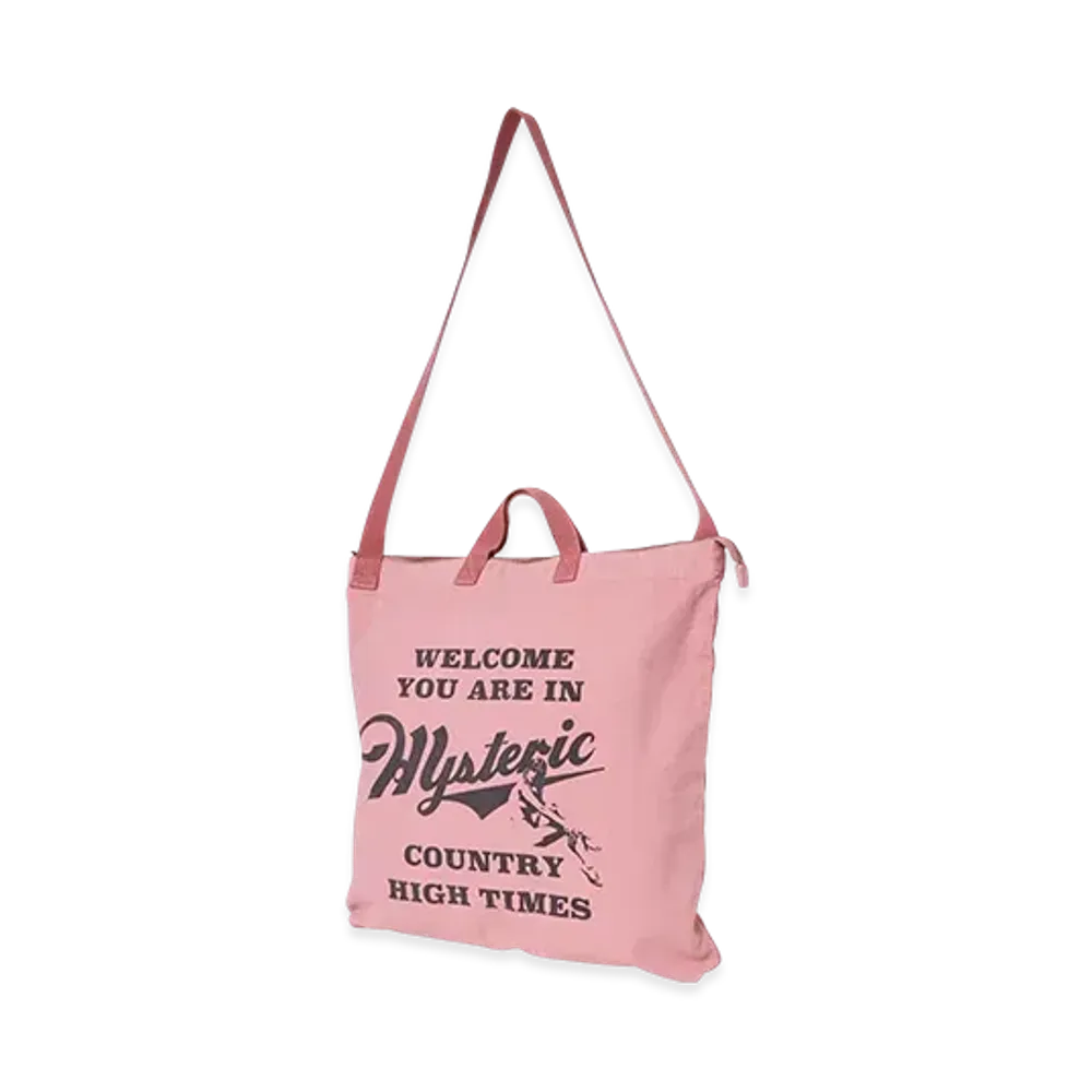 HYSTERIC GLAMOUR Hysteric Country Shoulder Bag "Pink"