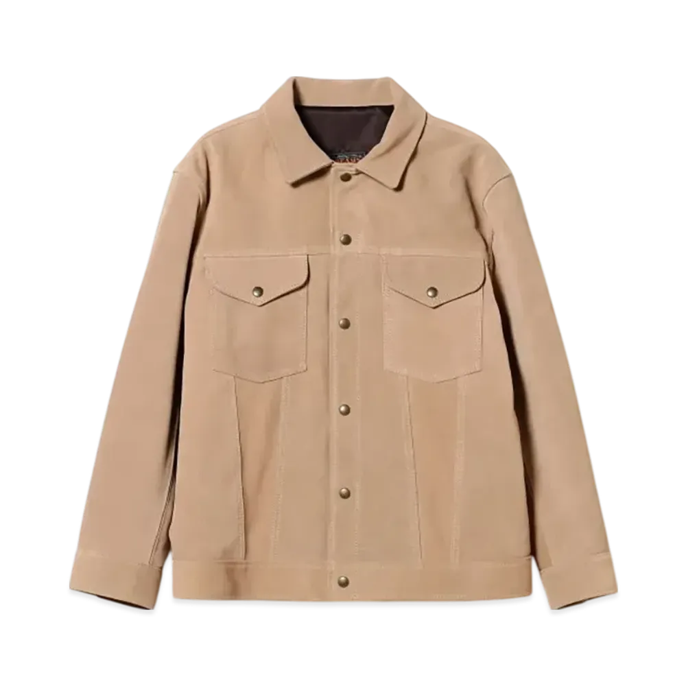 BEAMS Trucker jacket Suede "Suede"