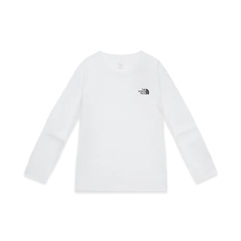 The North Face Brenta L/S Round T-Shirt - 25SS "White"