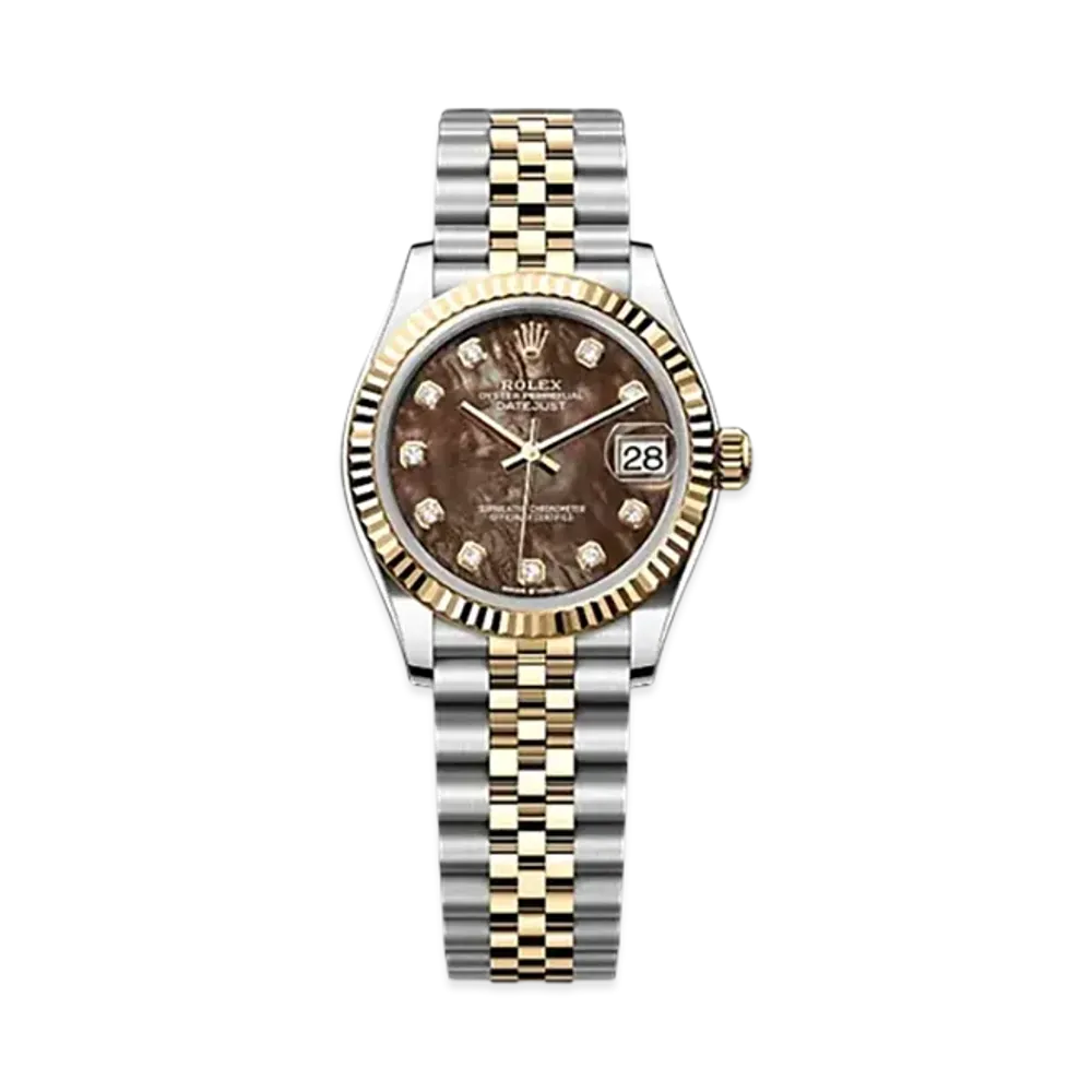 ROLEX Datejust 31mm Oystersteel & Yellow Gold 278273 "Champagne-colour"
