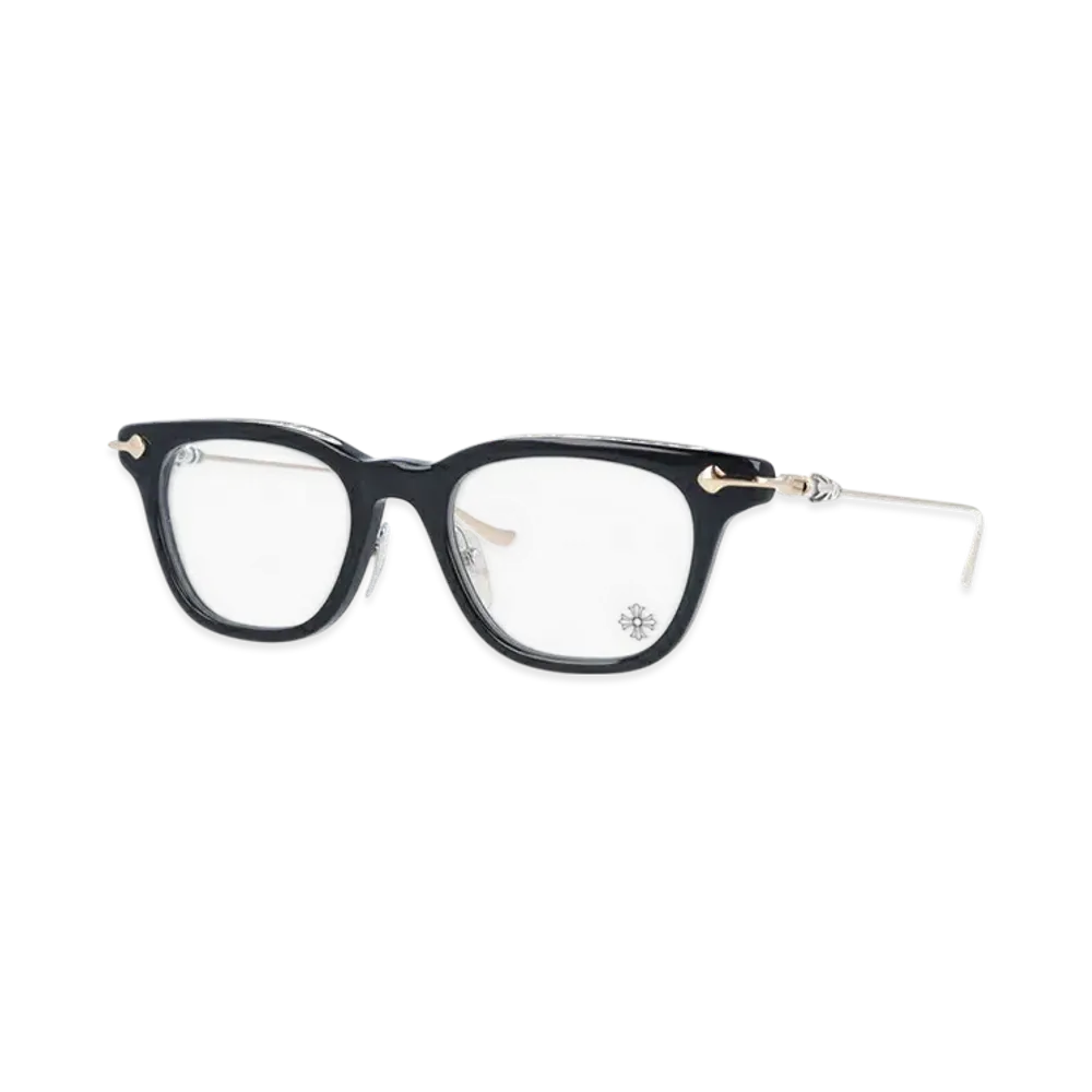 Chrome Hearts GUZZLER-A BK-GP 49 Square Cross "Black/Gold"