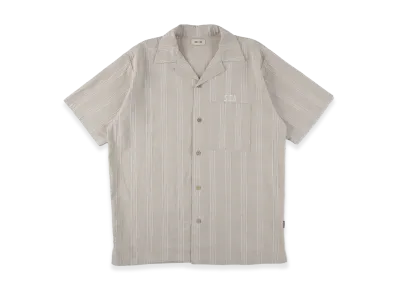 WIND AND SEA Sea Linen Shirt "Natural/Stripe"