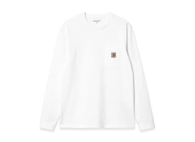 Carhartt WIP L/S Pocket T-Shirt "White"