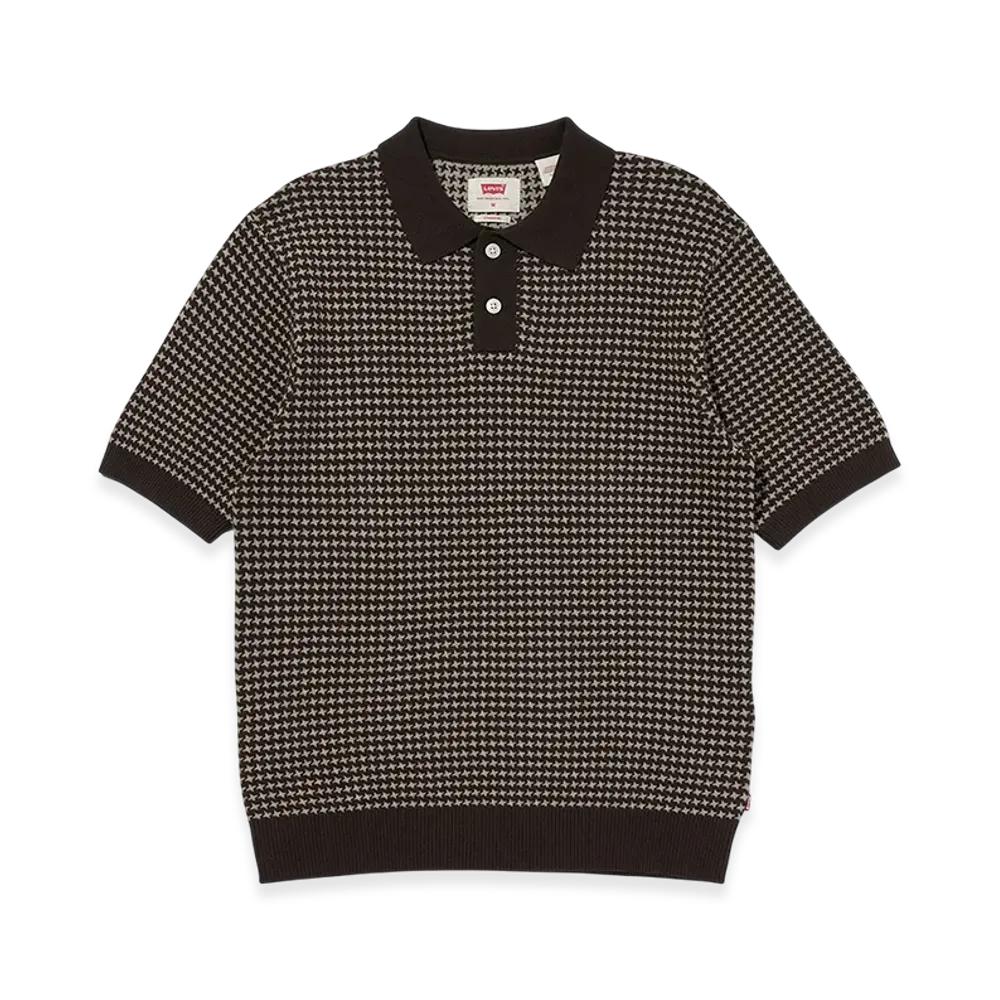 Levi's Sweater Knit Polo "Brown"