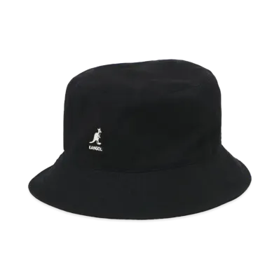 Wildside Yohji Yamamoto x KANGOL Washed Bucket "Black"