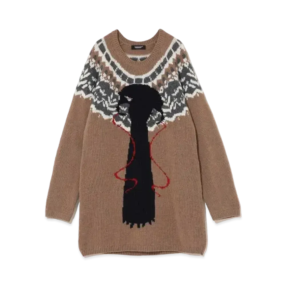 EVANGELION × UNDERCOVER SWEATER "Beige Base"