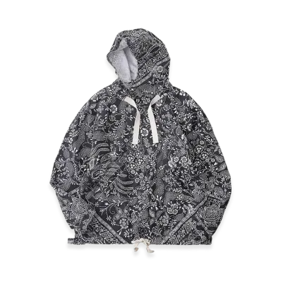 NICENESS Das Bandana Smock Parka "Black"
