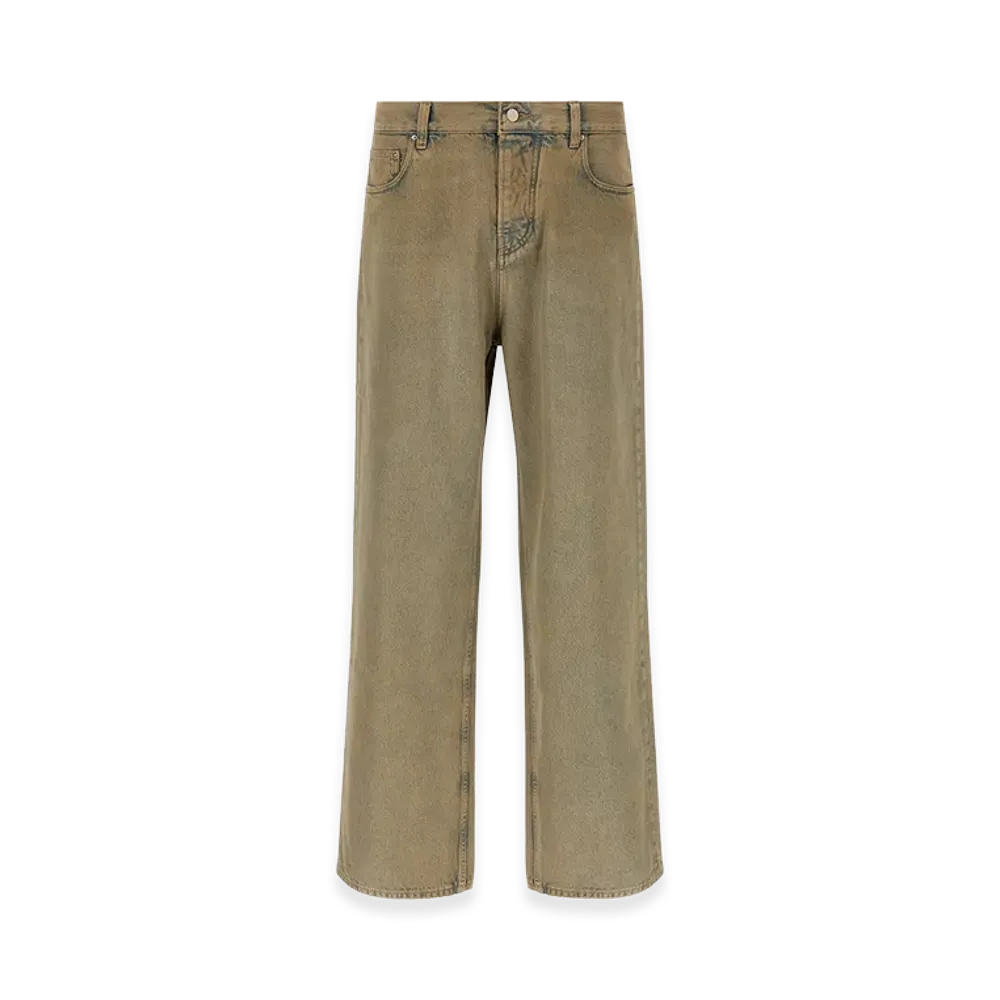 AMIRI Wide Leg Jeans "Beige"