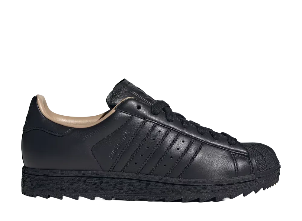 adidas Superstar 2 Ripple "Core Black/Warm Sandstone"