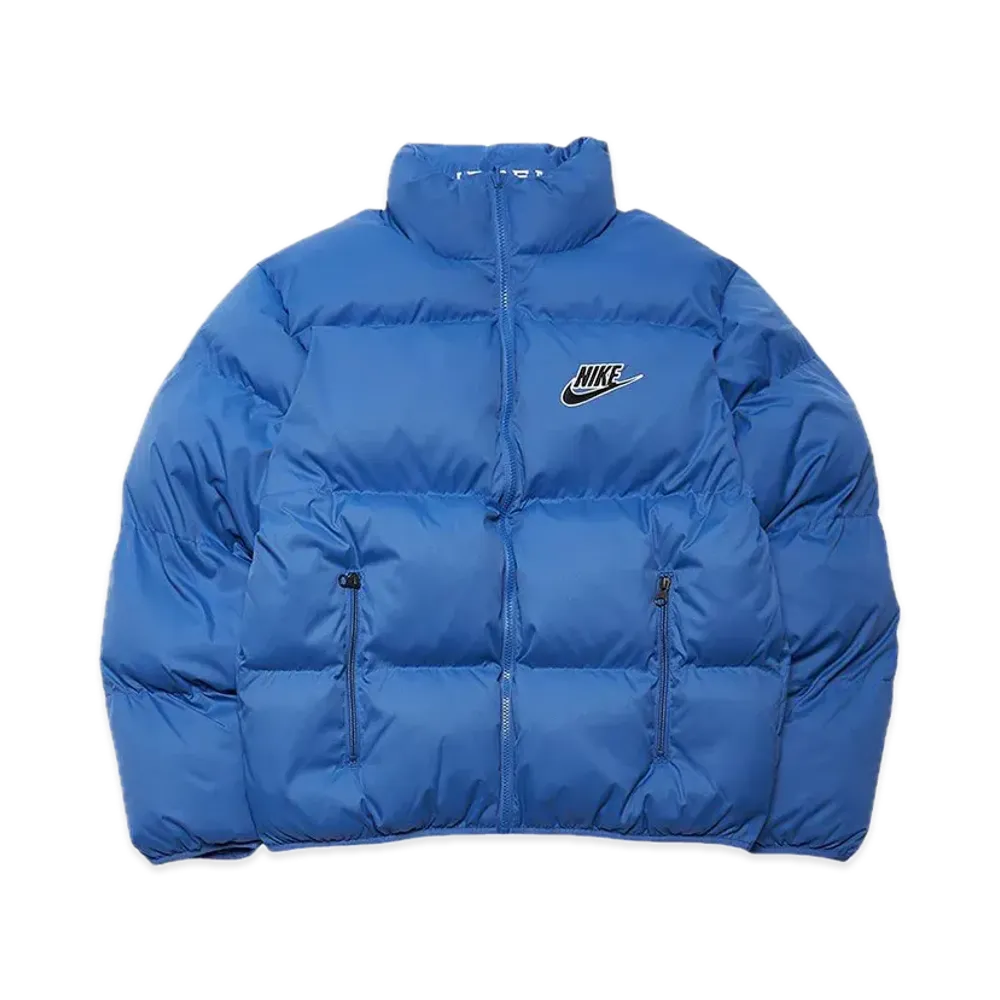 Supreme x Nike Reversible Puffy Jacket "Blue"