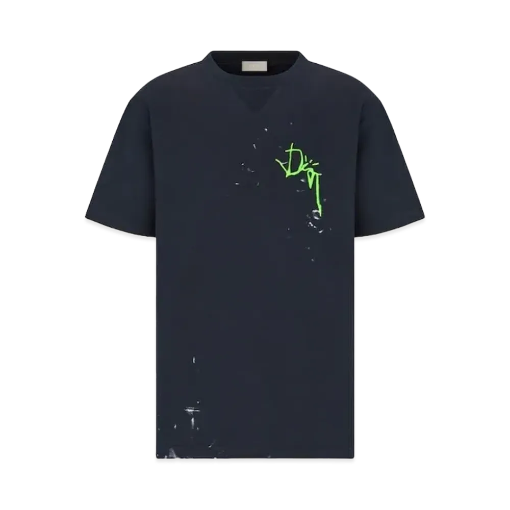 Dior x Cactus Jack Oversize T-Shirt "Navy Blue"