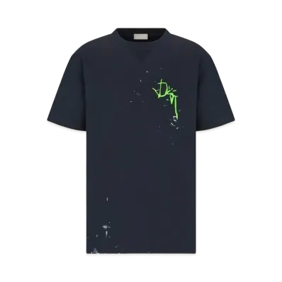 Dior x Cactus Jack Oversize T-Shirt "Navy Blue"