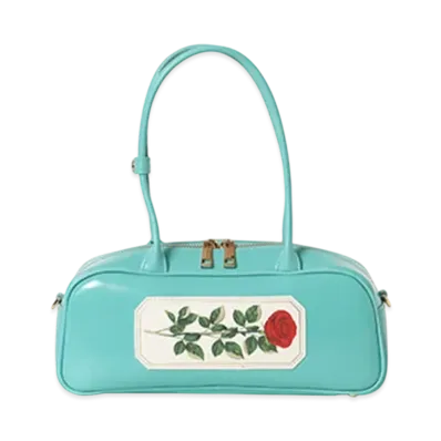 BEAMS COUTURE x RURU MARY'S Petite Boston Bag "Mint Green"