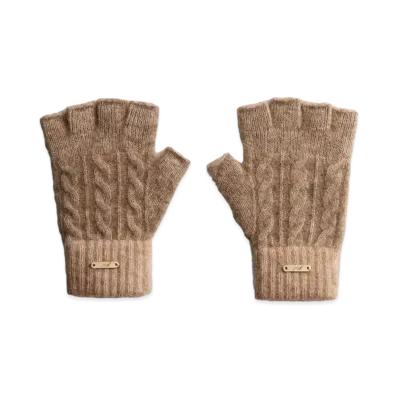 Kith Kithmas Color-blocked Fingerless Gloves "Quicksand"