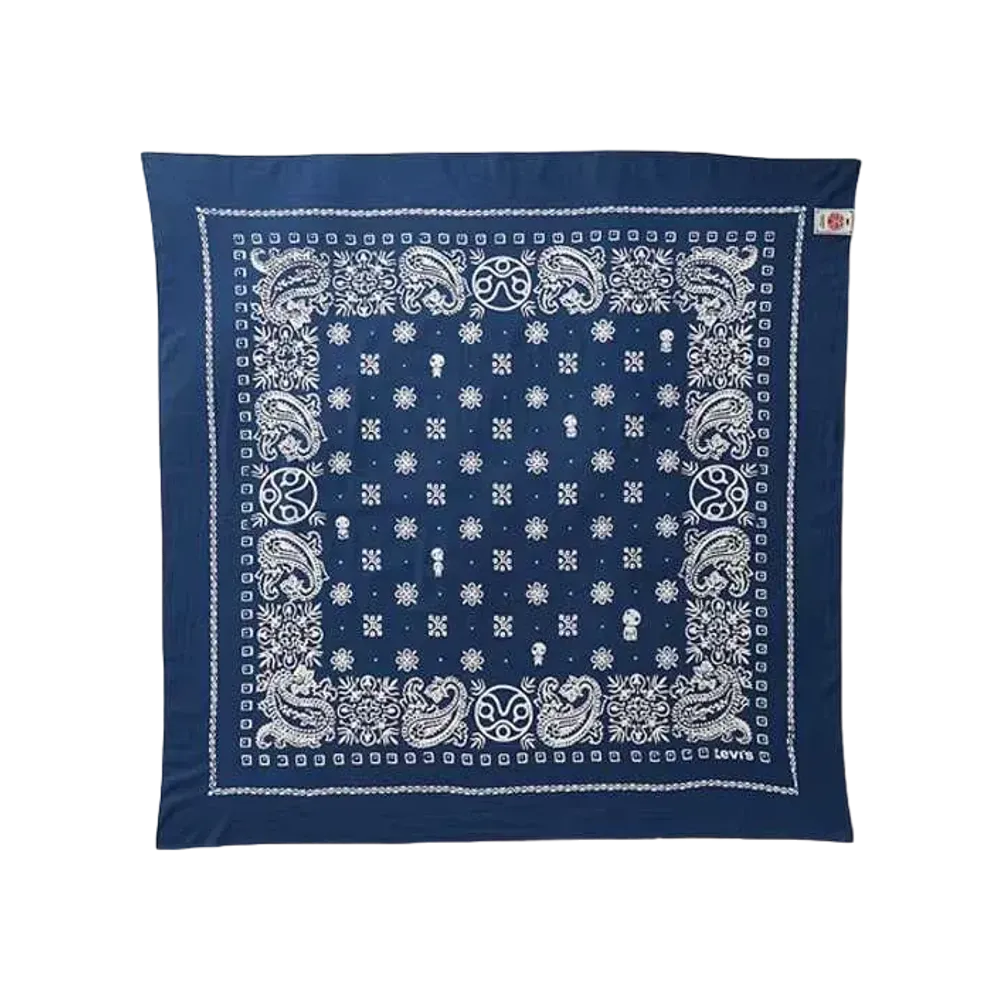 Levi's x Princess Mononoke Kodama Bandana "Blue"