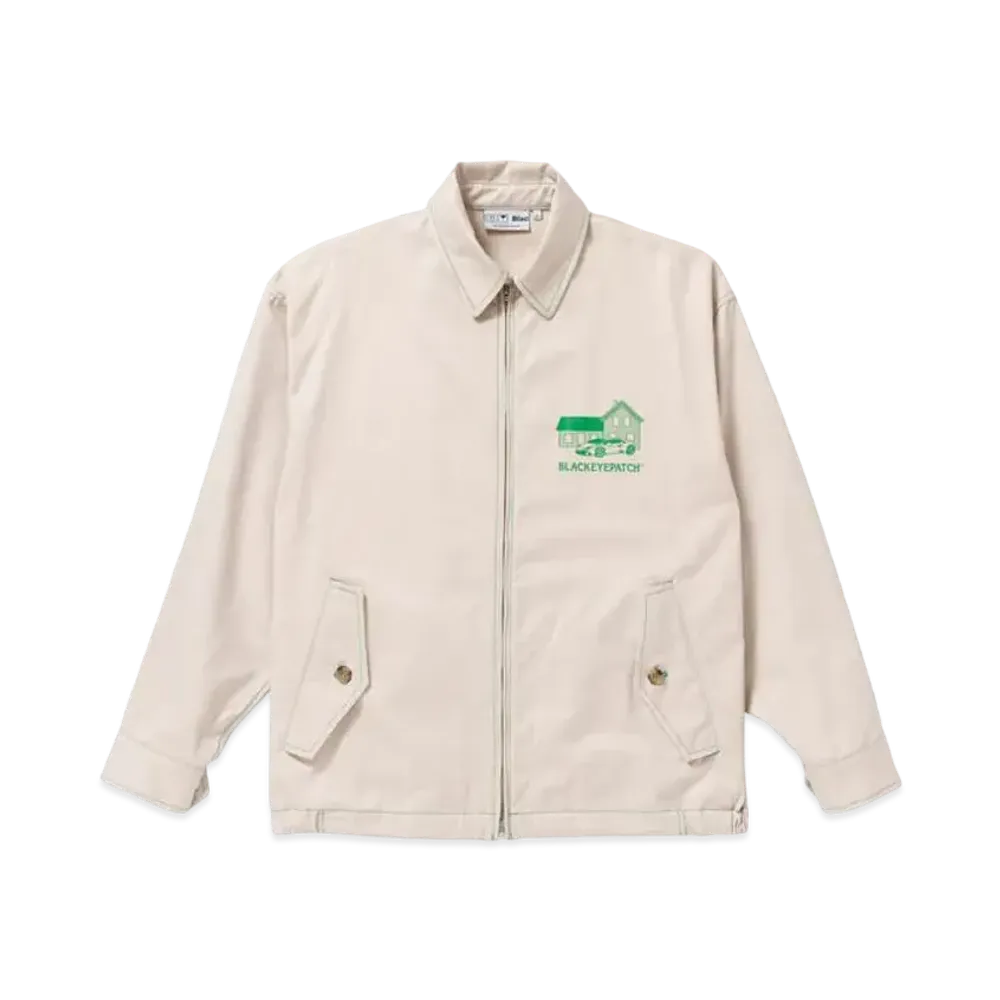 BlackEyePatch SECOND HOUSE DRIZZLER JACKET "Beige"