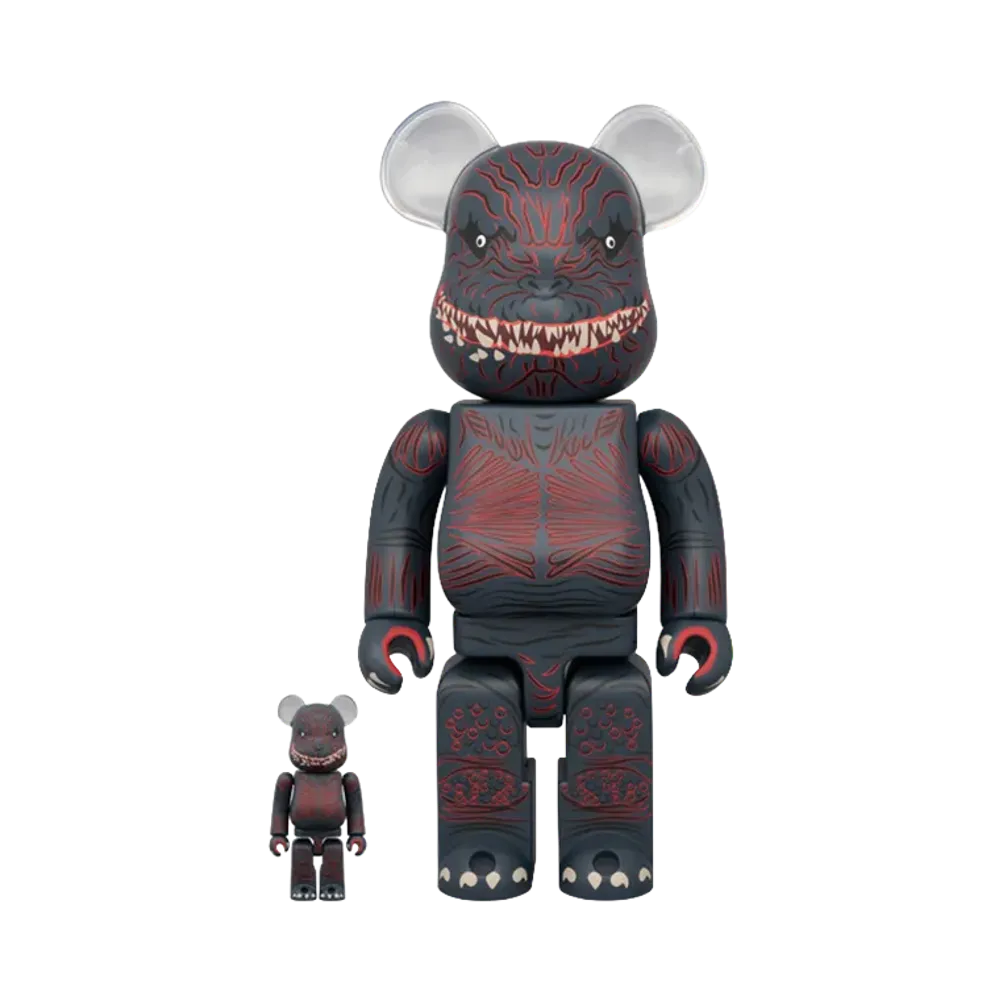 MEDICOM TOY "BEARBRICK" -Shin Godzilla- Bearbrick Godzilla (2016) 100% & 400%