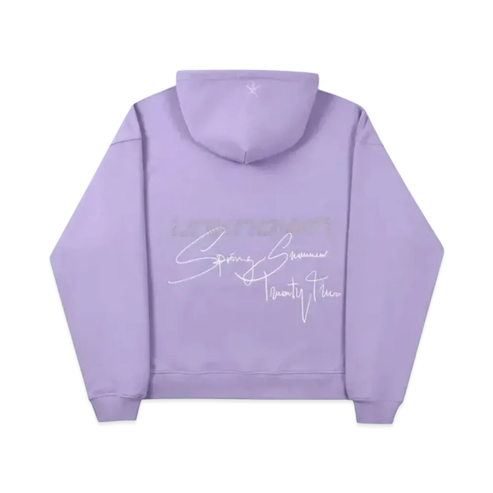 Unknown London Signature Rhinestone Hoodie "Purple"