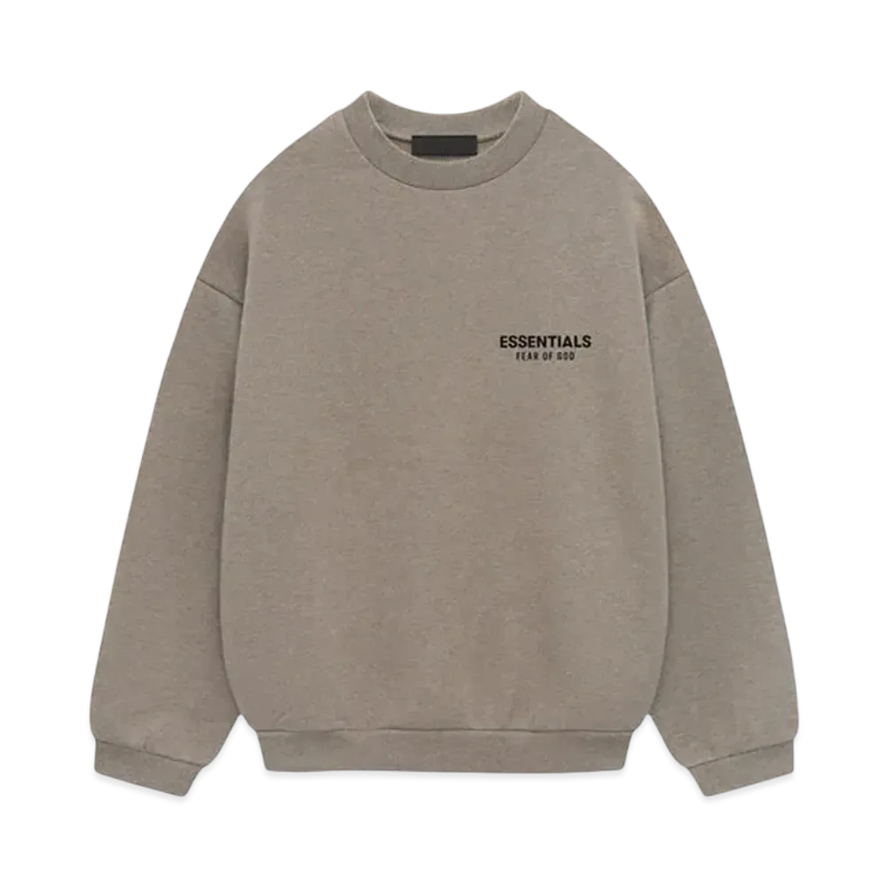 FEAR OF GOD Essentials Fleece Crewneck "Heather Gray"