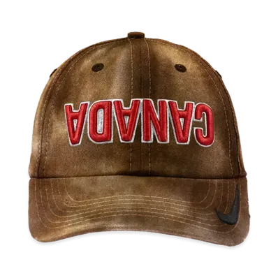 Travis Scott Cactus Jack x Nike Canada Distressed Total 90 Hat "Brown"