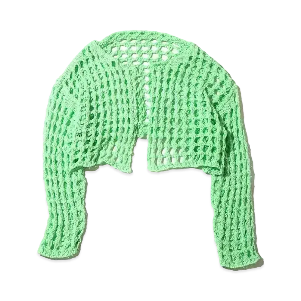 atmos pink Kagia Minute Cardigan "Green"