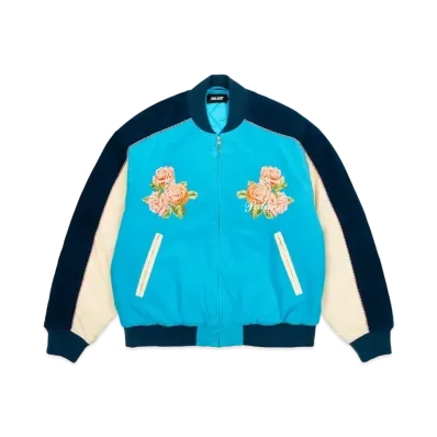 PALACE Cat Eye Bomber Jacket "Real Teal"