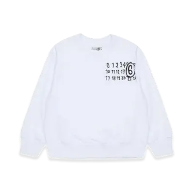MM6 Maison Margiela Sweatshirt With Logo "White"