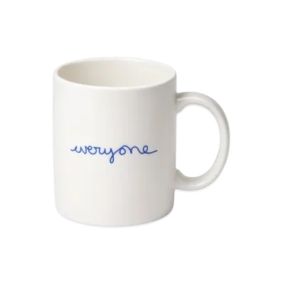 everyone J.30000 Rooftop Logo Mug "White"