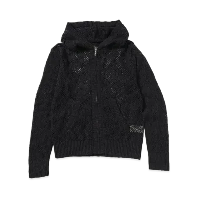 BEAMS FUTURE ARCHIVE Net Mesh Parka "Black"