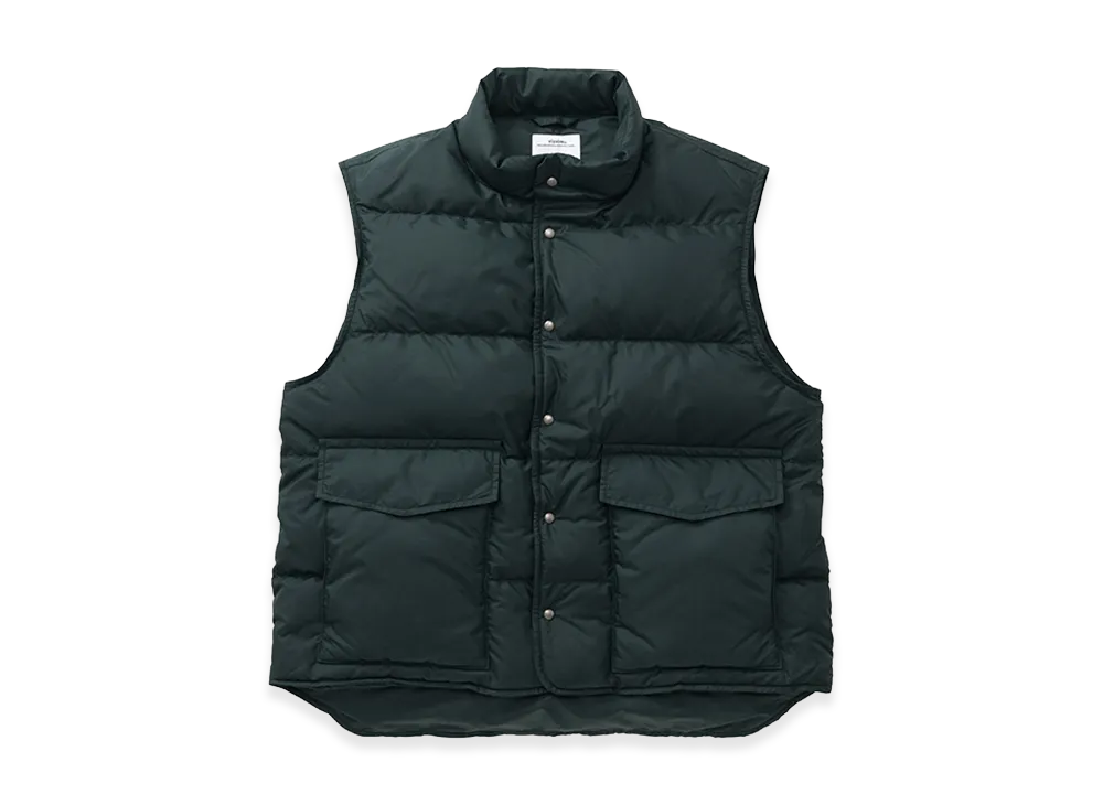 visvim Karluk Insulator Down Vest "Green"