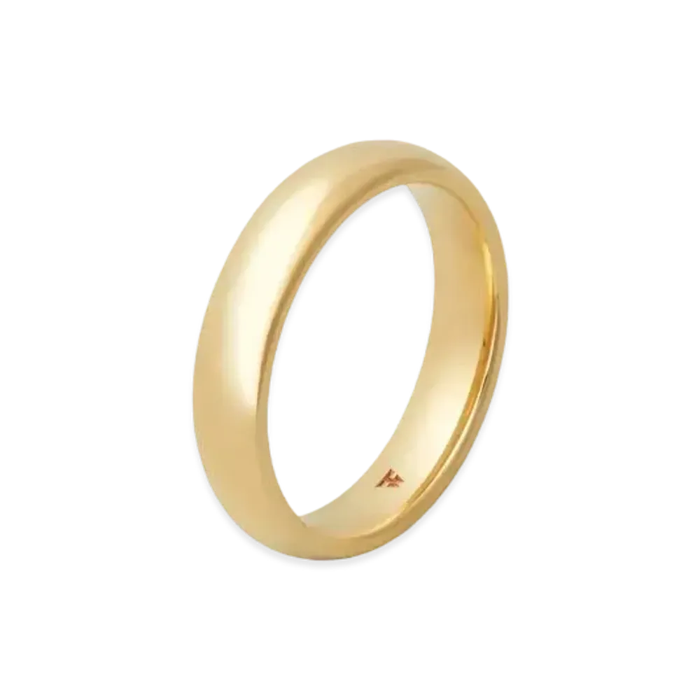 TOMWOOD Classic Band Medium "Polished Gold"