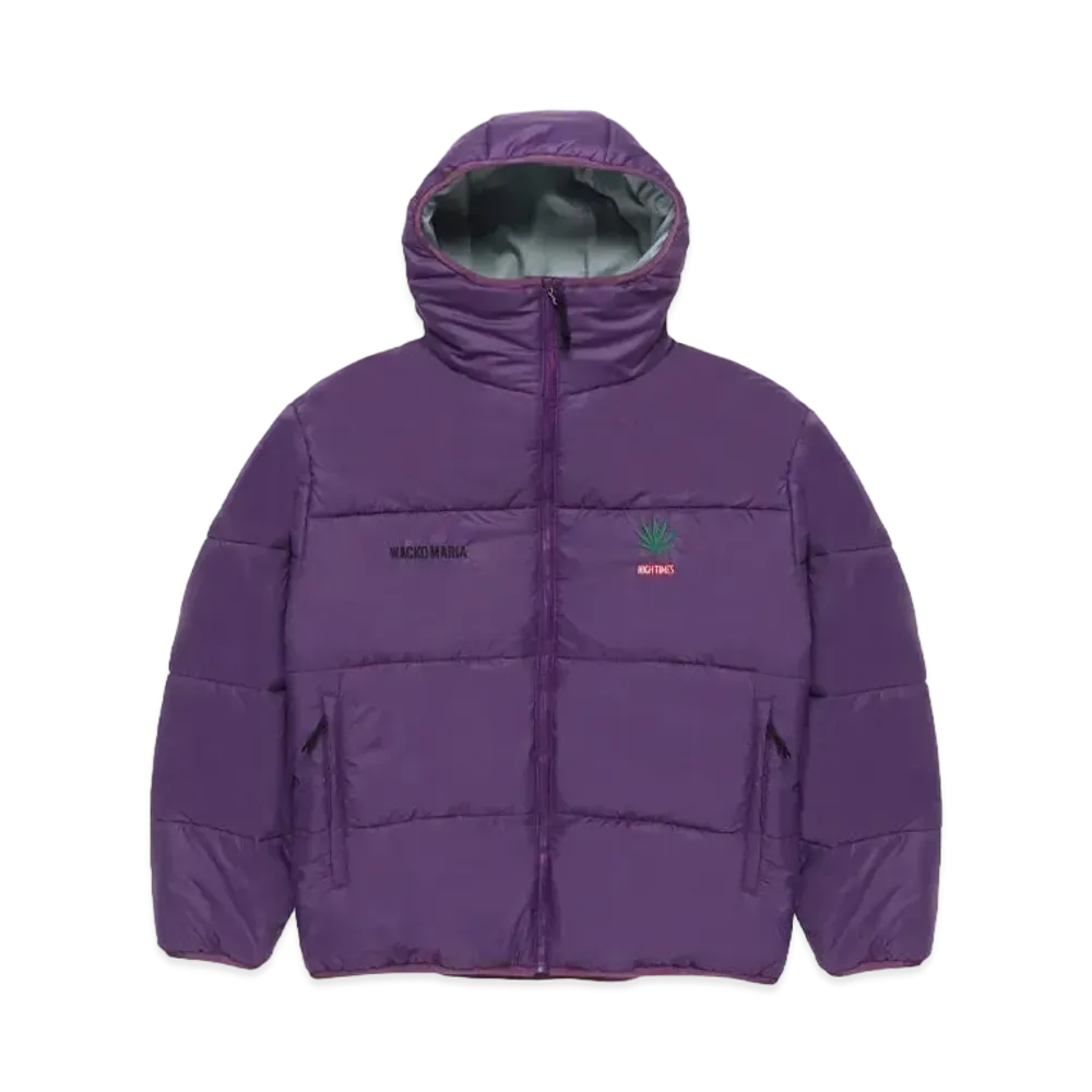 WACKO MARIA x High Times / Padding Jacket "Purple"