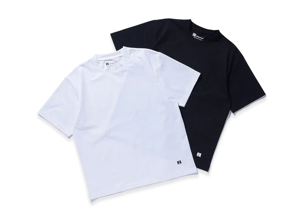 XLARGE x RUSSELL ATHLETIC Dri-Power 2-Pack Tee "Black/White"