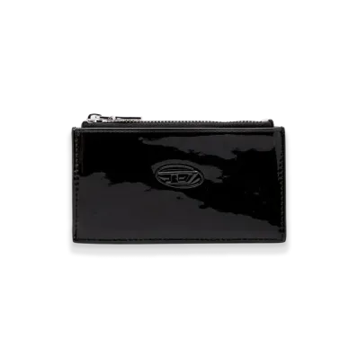 Diesel Play Card Holder Iii Card Holder With Glossy Finish "Black"