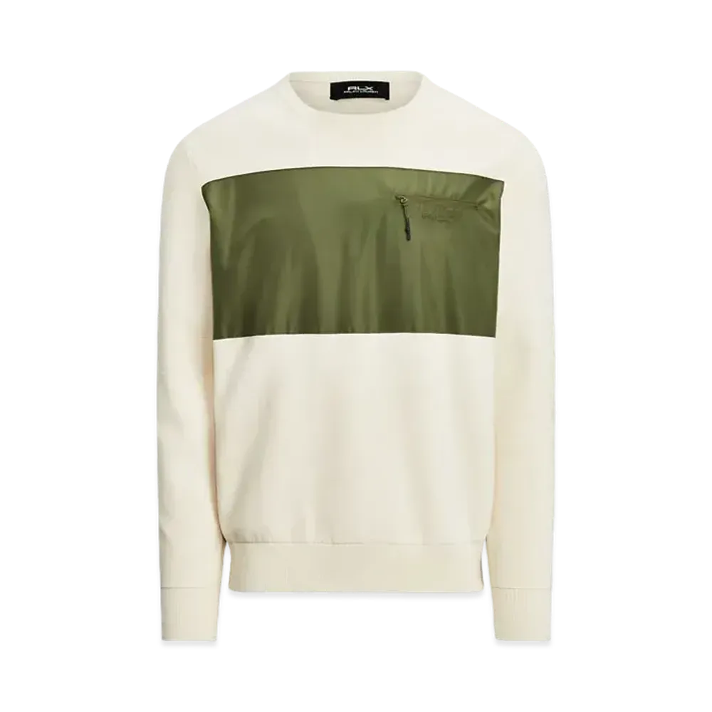 Polo Ralph Lauren Cotton-Blend Hybrid Sweater "Natural"