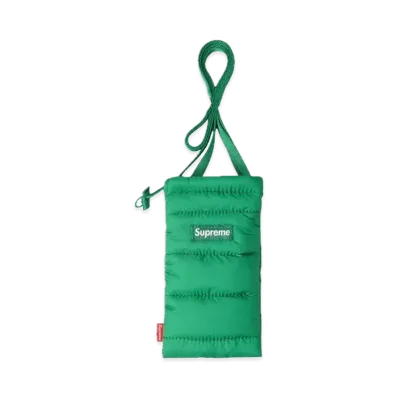 Supreme Puffer Neck Pouch "Green"