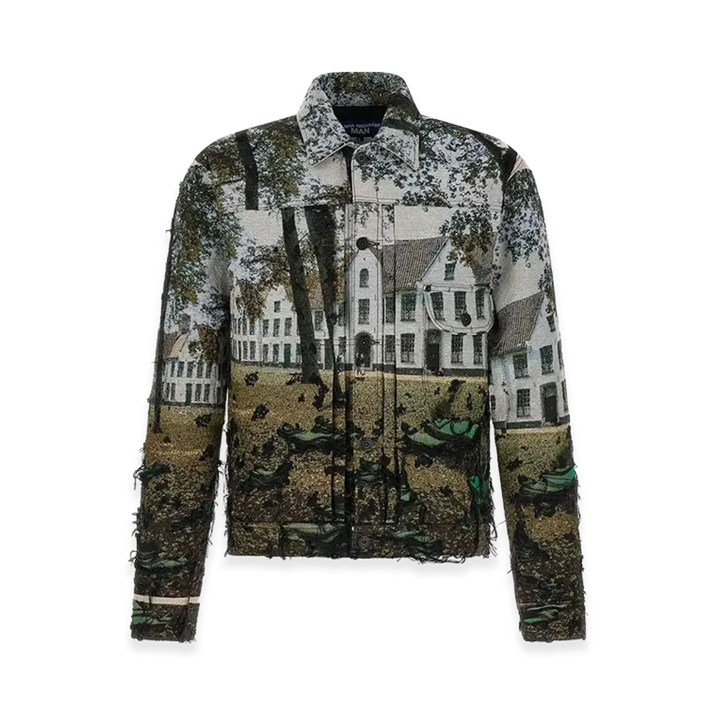 JUNYA WATANABE Jacquard Square Jacket "Multicolor"