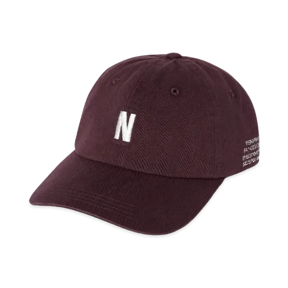 thisisneverthat N-Logo Cap"Burgundy"