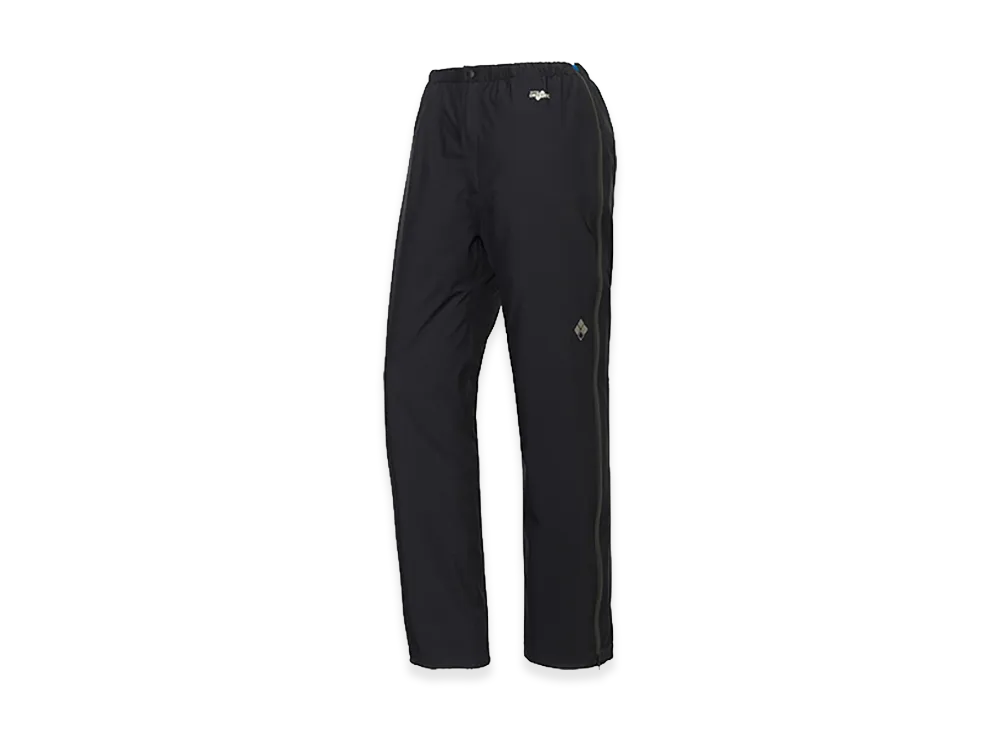 mont-bell Women's Super Dry-Tec Rain Pants Full Zip "Black"