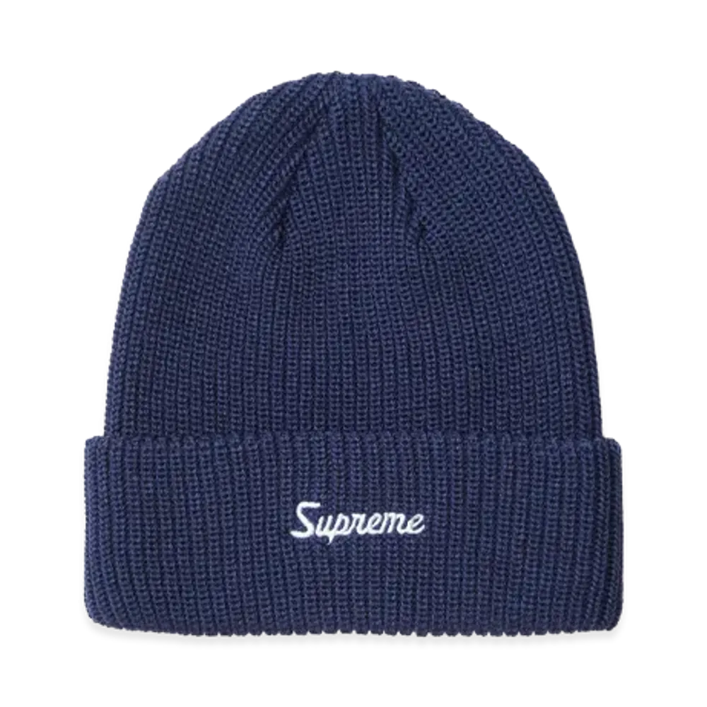 Supreme Loose Gauge Beanie "Navy" (21SS)