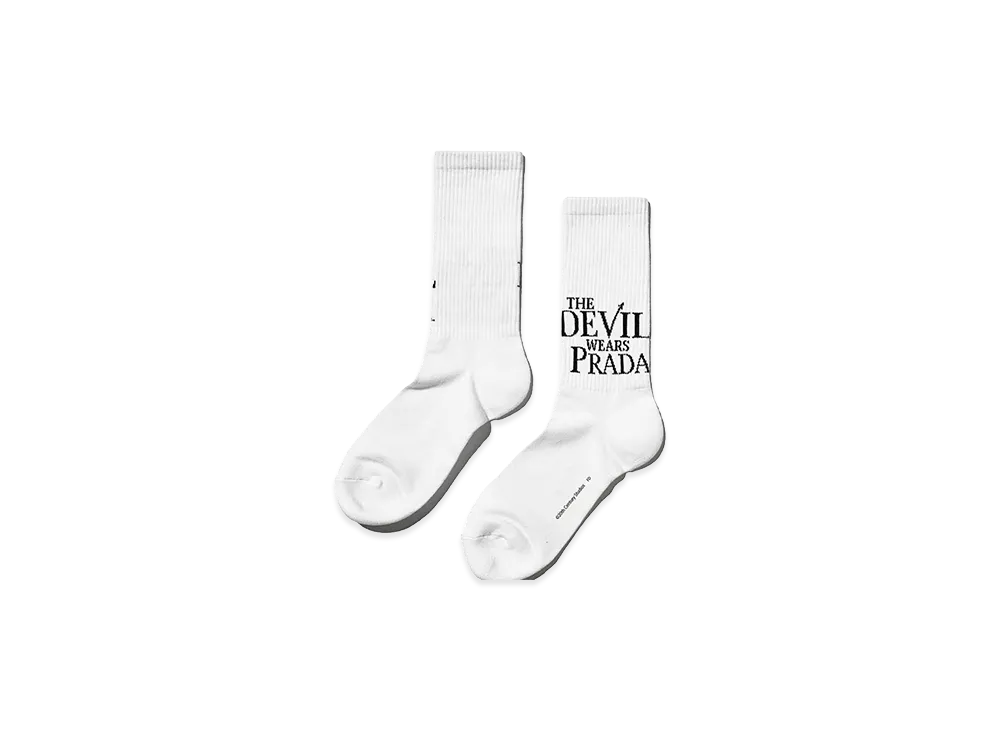 weber x The Devil Wears Prada Socks "Black"