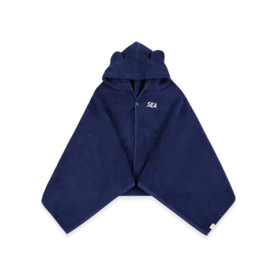 WIND AND SEA Sea Bath Robe "Navy"