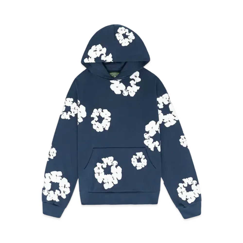 DENIM TEARS The Cotton Wreath Sweatshirt "Navy"