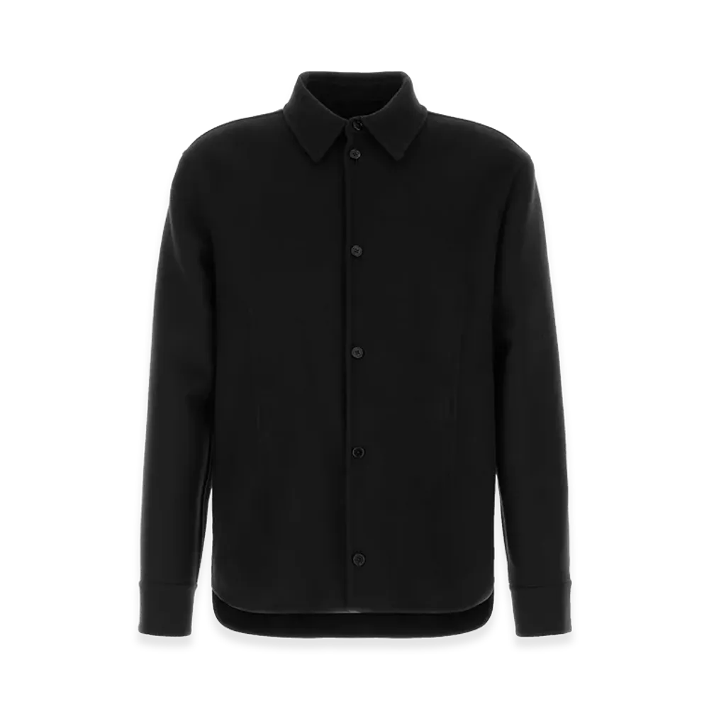 Jil Sander Wool Shirt "Black"