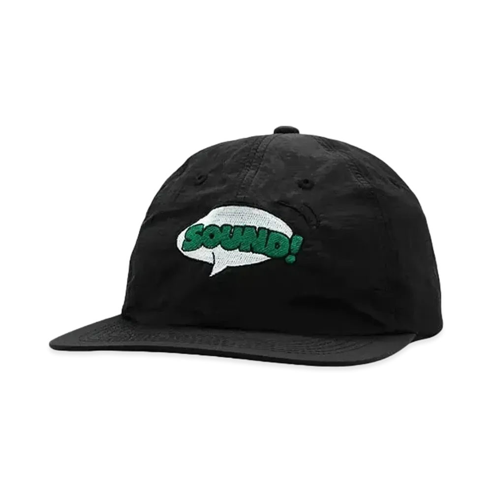 SOUND SHOP balansa Green comic sound nylon cap "BLACK"