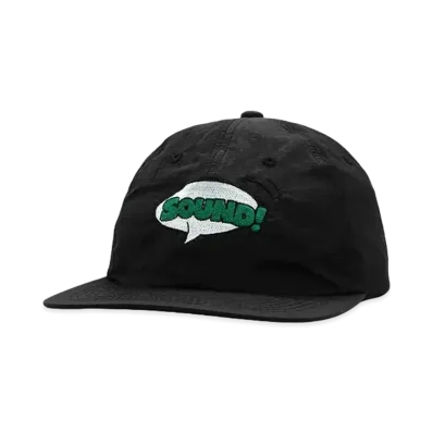SOUND SHOP balansa Green comic sound nylon cap "BLACK"