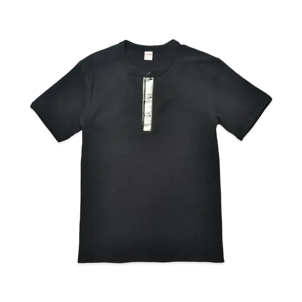 THE REAL McCOY'S Union Henley Undershirt S/S "Black"