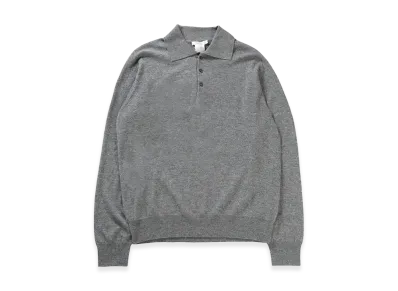 The Row Long Sleeve Polos "Gray"