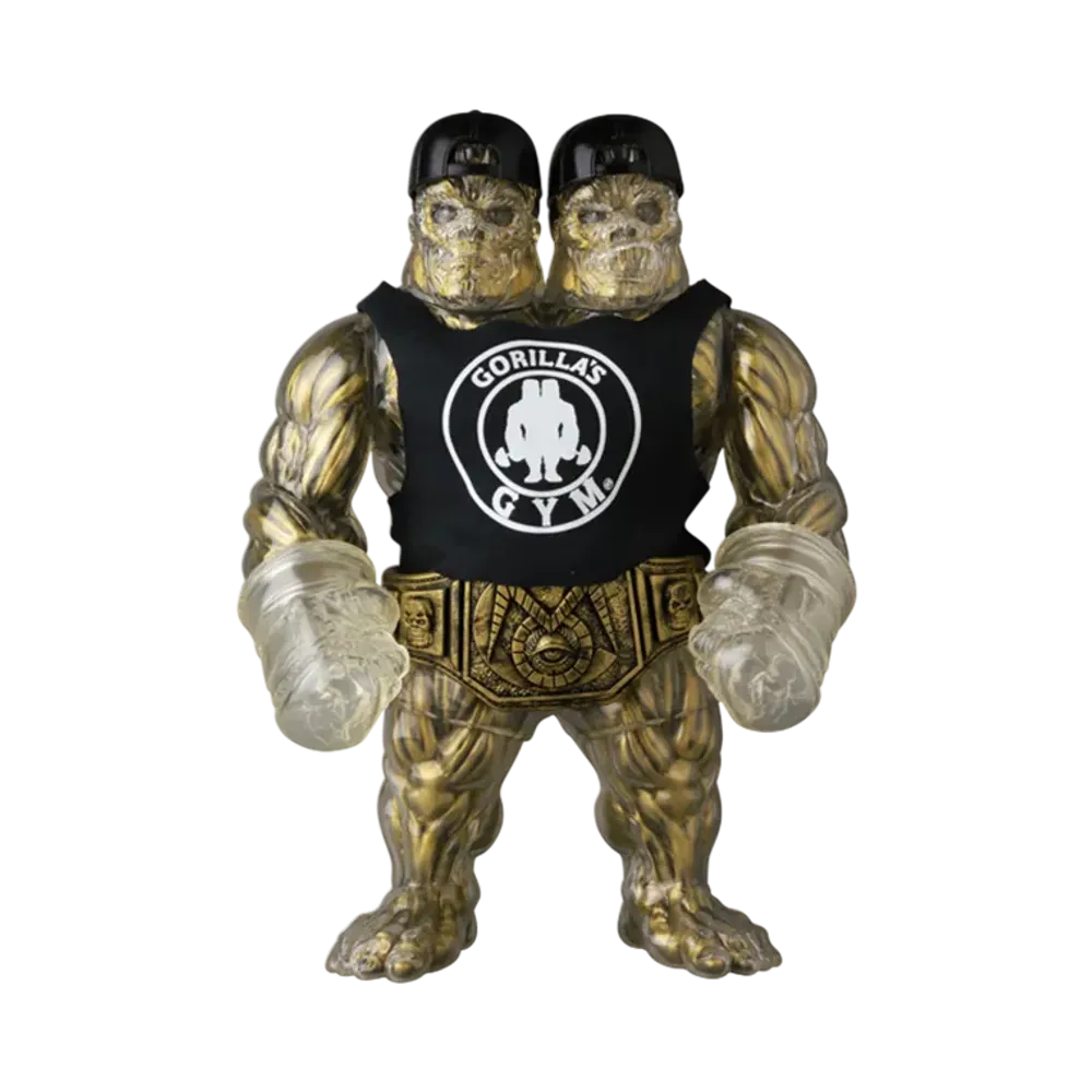 MEDICOM TOY / Moucoyama Anatomy Gold Giant Gorilla Franken Mma